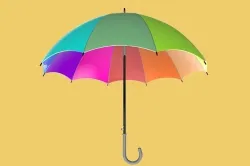 COLORFUL UMBRELLA 3D model