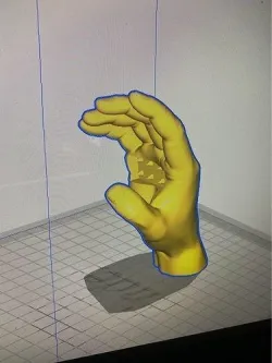 corn butter hand 3D print model