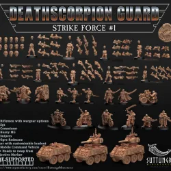 Deathscorpion Guard Battle Group - Pre-Supported
