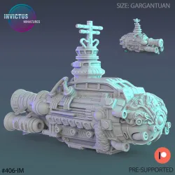 Deep-sea Drone / Alien Sea Siege Engine / Underwater Ship Machine / Water Roving Vehicle / Space Colonist Construct / Steampunk Infantry Robot / Cosmic Invasion Army / Cyberpunk / Sci-Fi Encounter