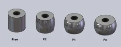 DIN 9835 Rubber springs