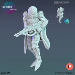 Diver Adventurer / Alien Warrior / Underwater Soldier / Water Officer / Space War Construct / Steampunk Battle Robot / Invasion Army / Cyberpunk Droid / Sci-Fi Encounter