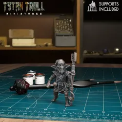 DnD Heroes Goblin Mage Male [Pre-Supported]