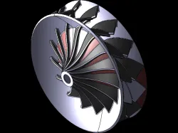double sided blades wheel
