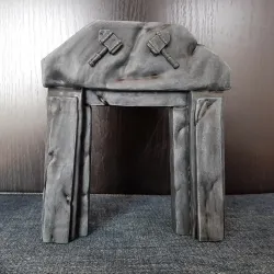Dwarfen stone door / dungeon entrance