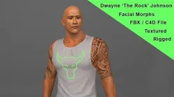 Dwayne The Rock Johnson  3D model