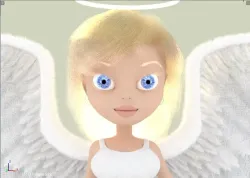 Ellie the Angel in 3D