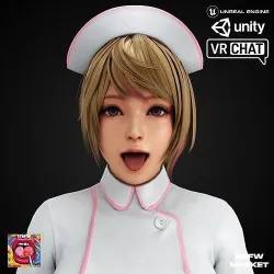 EXCLUSIVE EDITION RIGGED CHARACTER YUKINO - SUSTER Low-poly 3D model