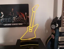 Explorer Guitar Bedside Lamp