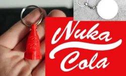 fallout nuka cola keychain
