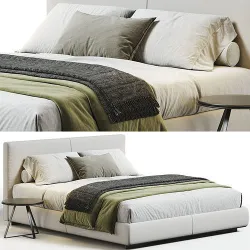 Flexform Magnum Bed 3D model