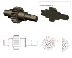 Gear Shaft Tutorial In Autocad 3D