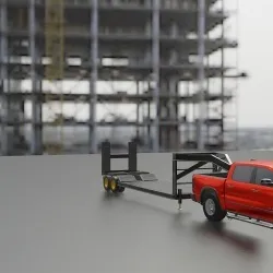 GOOSE NECK TRAILER T01-19MAY 3D print model