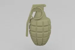 granate grenade 3D print model