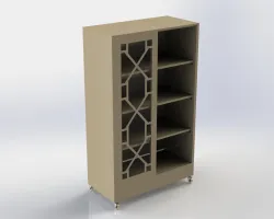 Grille door case