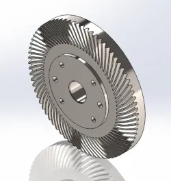 Grooved gear cam