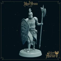 Guard of Aternis, Pose 1 - Halberd