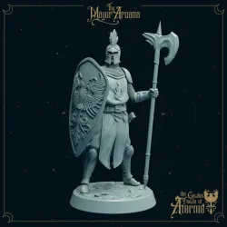 Guard of Aternis, Pose 2 - Halberd