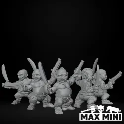 Halfling Merc Pirates