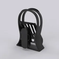 Headphone stand and phone holder