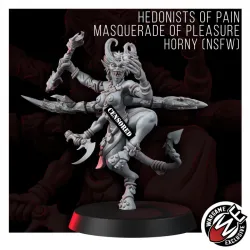 HEDONISTS OF PAIN MASQUERADE OF PLEASURE HORNY (NSFW)