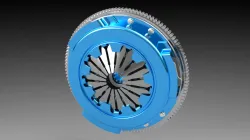 High-Performance Car Clutch System - SolidWorks Model