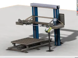 Horizontal bend saw