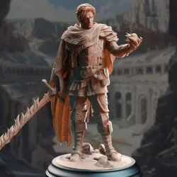 Human Psionic Spellsword - Henry the Punished