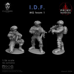 IDF MG Team 1 – 1/56 scale