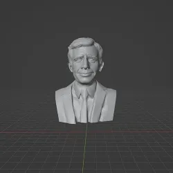 Jean Paul Belmondo 3D print model