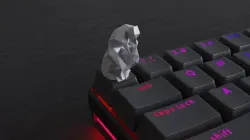 Keycap Lowest Poly Thinker