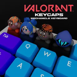 KIRBY X VALORANT KEYCAPS 3D print model
