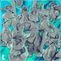 Kitsune Series [PRE-SUPPORTED] | Complete Collection - April 2024
