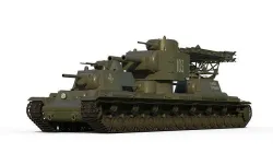 KV-6 Behemoth tank 3D model