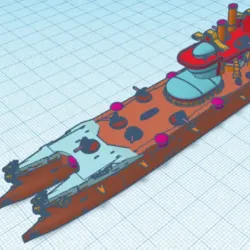Legend of Korra Battleship (1:1000)