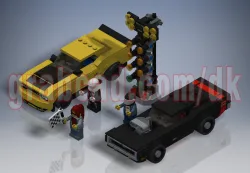 LEGO Speed Champions - 2018 Dodge Challenger SRT Demon and 1970 Dodge Charger RT (75893)