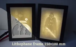 Lithophane Frame and Pictures