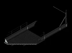 Loading Platform for buildings under construction