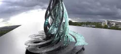 London Crystal Shard Sci Fi Tower Walkways  3D model