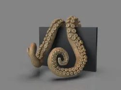 Lovecraft Tentacles Creature Holder 3D print model
