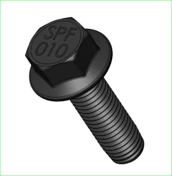 M12-1.75 X 40MM Flanged Hex Bolt - Ford Center Console