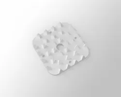 massage spike applicator (square 34 points)