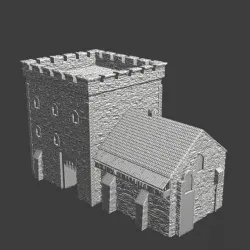 Medieval Modular Castle - Large Gate Module