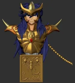 Milo bust 3D print model