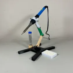 Modular and Adjustable Soldering Station/Soldering Iron Holder