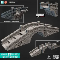 Modular bridge / Ruined bridge