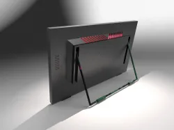 Monitor touch screen