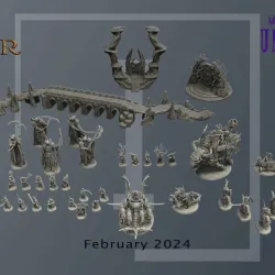 Morvanna Vesperfell's Undead Horde COMPLETE SET