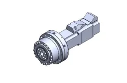 Motor with gear reducer