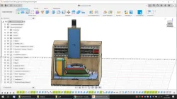 My 5Axis easy to Build Polymer Concrete Base CNC Milling Machine